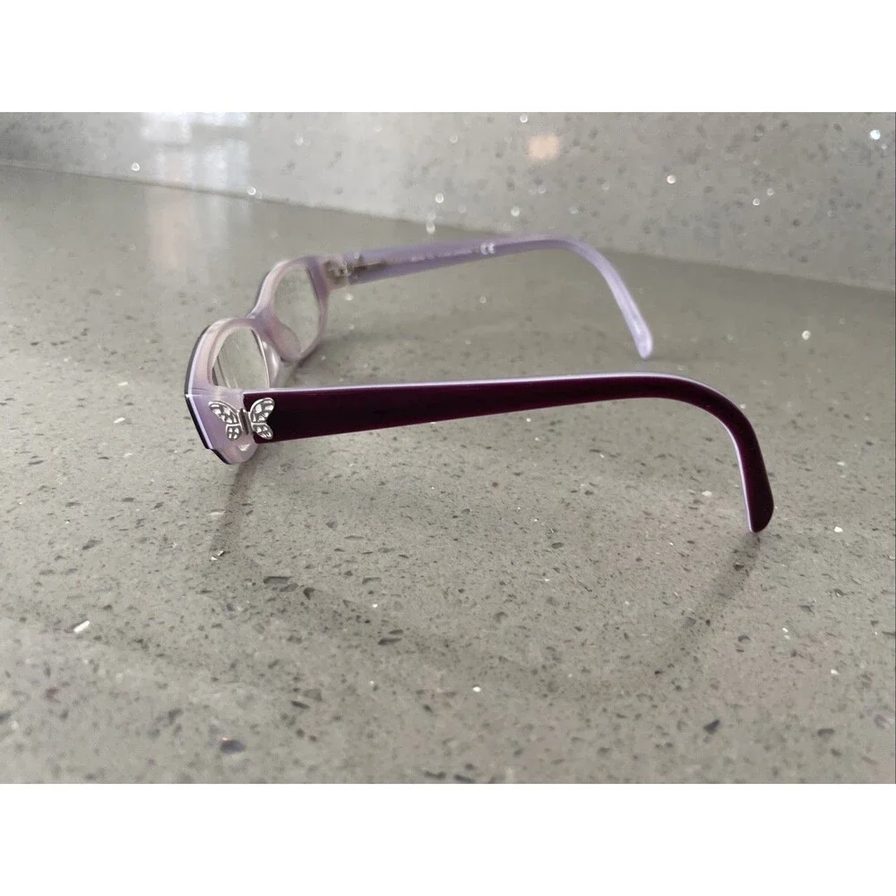Kid's Occhi Eyeglasses Flex Hinges butterfly Plum frames ONLY 45/16/125 2015